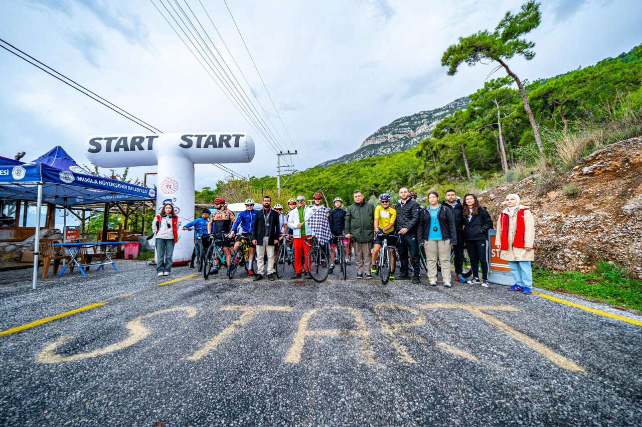 Muğla’da Kıran Mahallesi’nde Nefes Kesen Bisiklet Yarışı 2